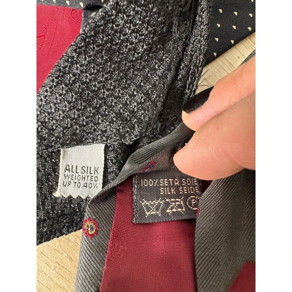 Mens Designer Tie Lot 10pc Valentino Zegna Brioni Silk & Cotton Luxury Vintage